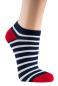 Preview: 6 Paar TippTexx 24 Damen Sneakersocken Maritim